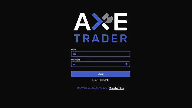 آموزش ثبت نام در Axe Trader