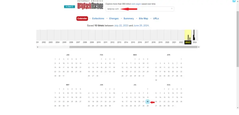 تاریخچه لست پراپ