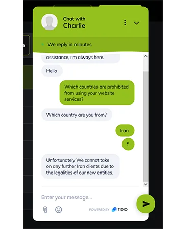 کشورهای مورد قبول پراپ بیسپوک فاندینگ