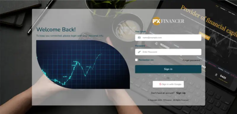 افتتاح حساب در پراپ فرم اف ایکس فایننسر