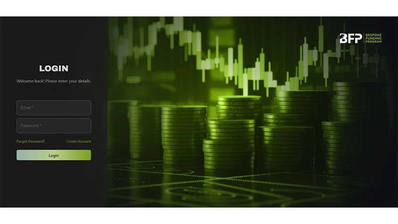 login در سایت Bespoke funding